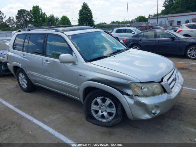  Salvage Toyota Highlander