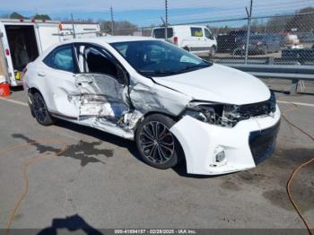  Salvage Toyota Corolla