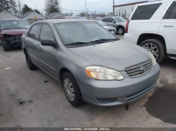  Salvage Toyota Corolla