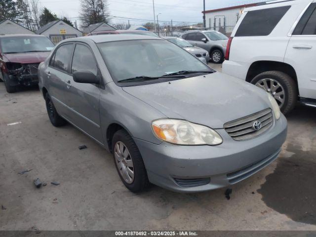  Salvage Toyota Corolla