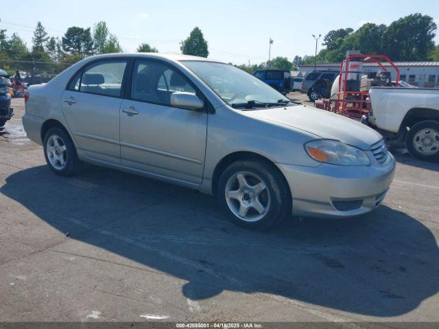  Salvage Toyota Corolla