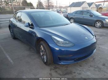  Salvage Tesla Model 3