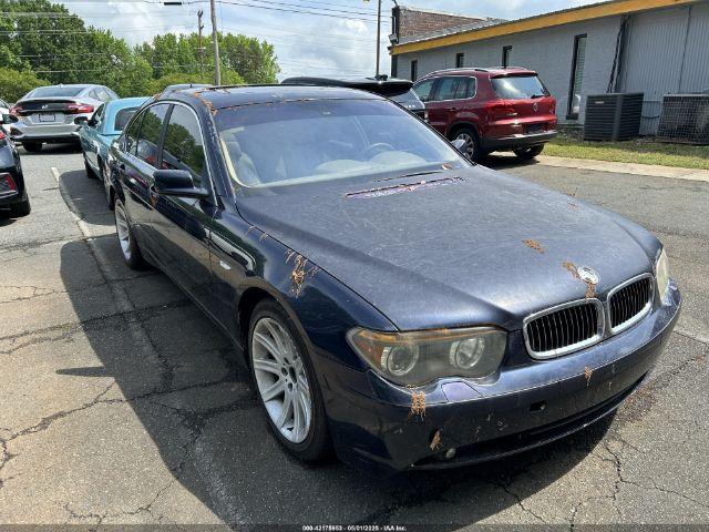  Salvage BMW 7 Series