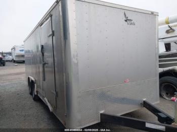  Salvage Lark Enclosed Trailer