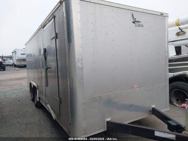  Salvage Lark Enclosed Trailer