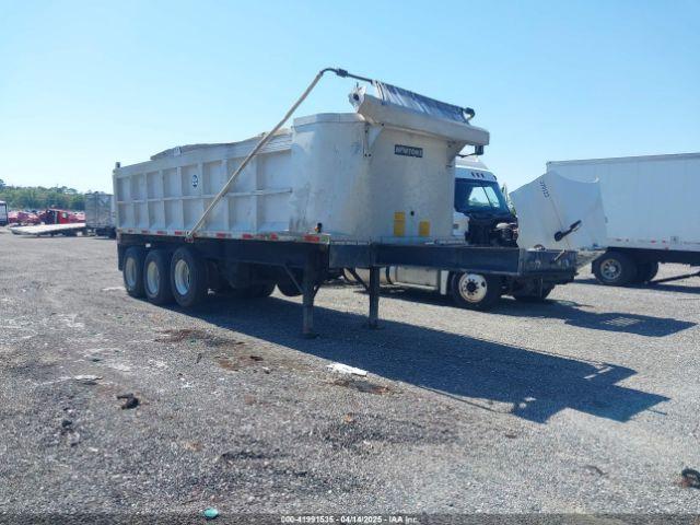  Salvage Montone Semi Dump Trailer