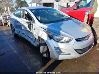  Salvage Hyundai ELANTRA