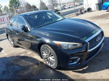  Salvage INFINITI Q50