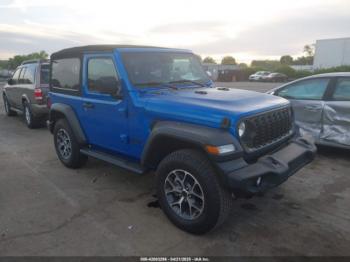  Salvage Jeep Wrangler