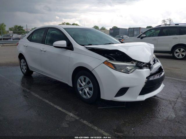 Salvage Toyota Corolla