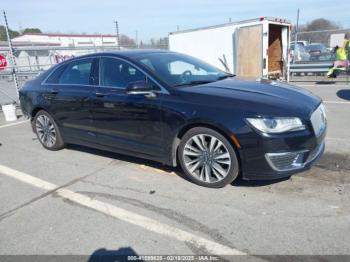  Salvage Lincoln MKZ