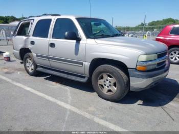  Salvage Chevrolet Tahoe