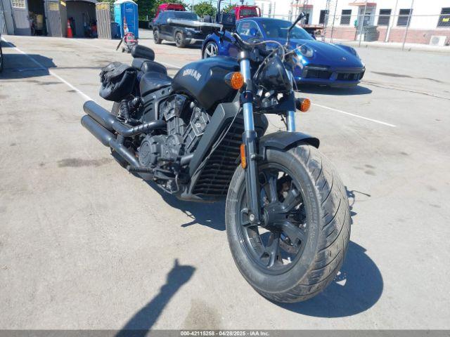  Salvage Indian Motorcycle Co Scout