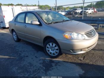  Salvage Toyota Corolla