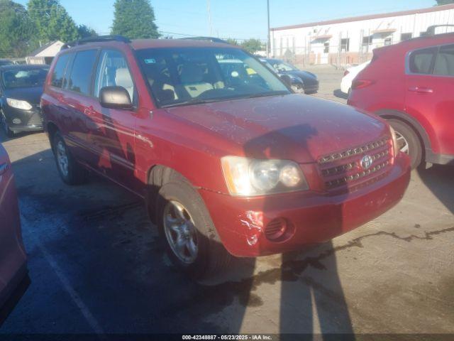  Salvage Toyota Highlander