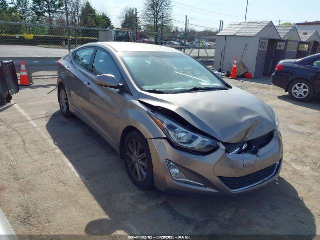  Salvage Hyundai ELANTRA