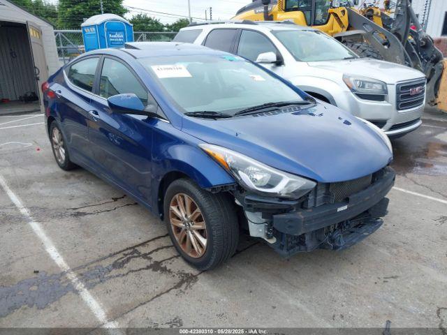  Salvage Hyundai ELANTRA