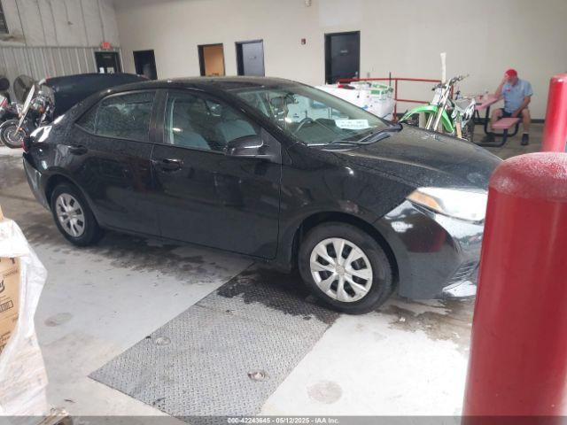  Salvage Toyota Corolla