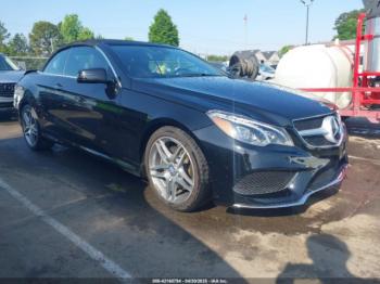  Salvage Mercedes-Benz E-Class