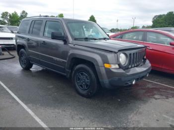  Salvage Jeep Patriot