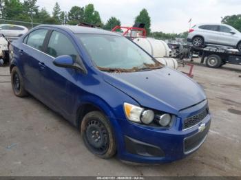  Salvage Chevrolet Sonic