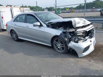  Salvage Mercedes-Benz E-Class
