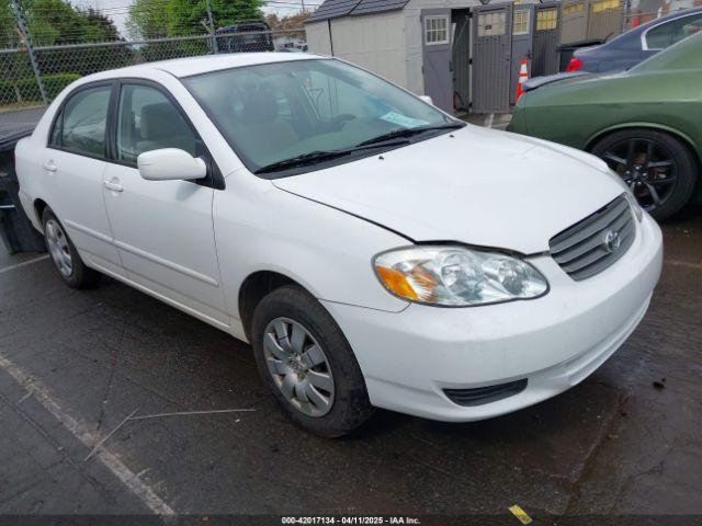  Salvage Toyota Corolla