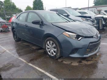  Salvage Toyota Corolla