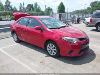  Salvage Toyota Corolla