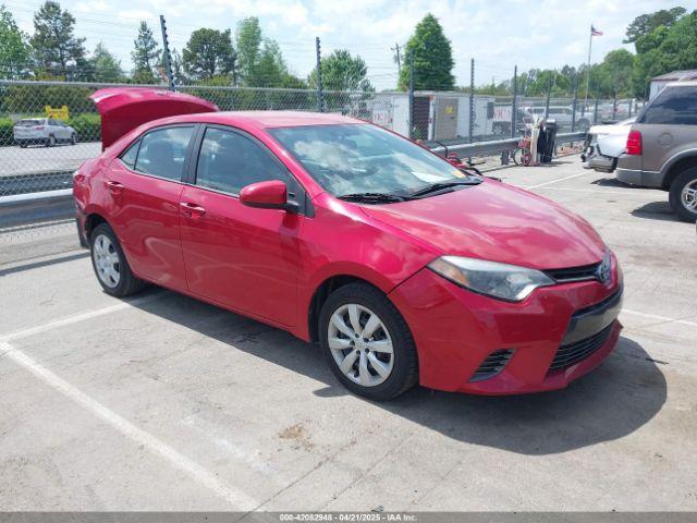 Salvage Toyota Corolla