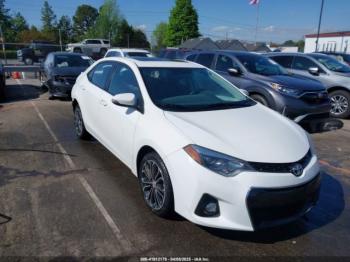  Salvage Toyota Corolla