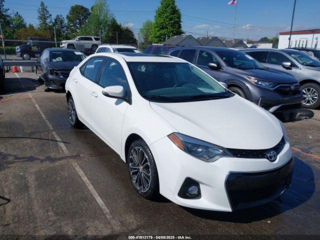  Salvage Toyota Corolla