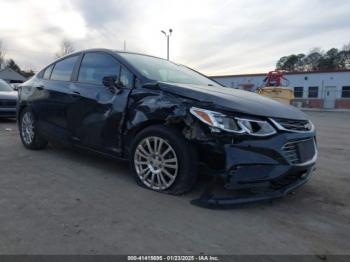  Salvage Chevrolet Cruze