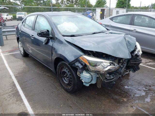  Salvage Toyota Corolla