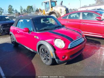  Salvage MINI Cooper