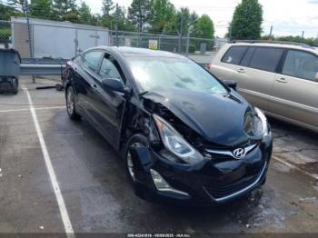  Salvage Hyundai ELANTRA