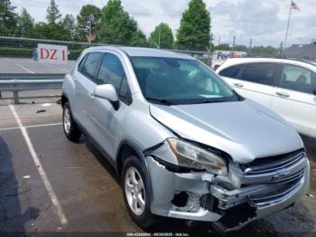  Salvage Chevrolet Trax