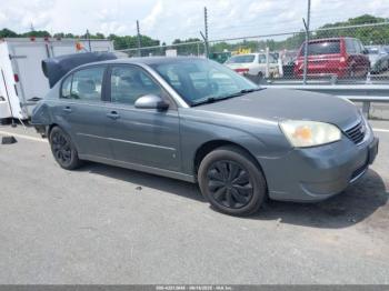  Salvage Chevrolet Malibu