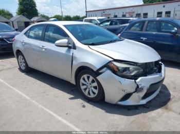  Salvage Toyota Corolla