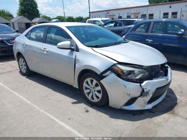  Salvage Toyota Corolla