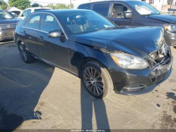  Salvage Mercedes-Benz E-Class