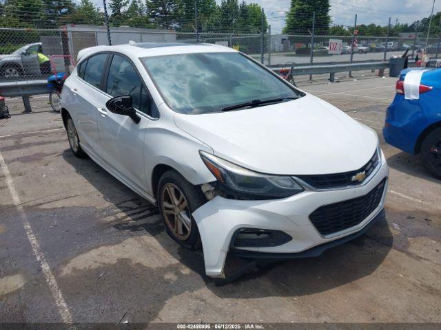  Salvage Chevrolet Cruze