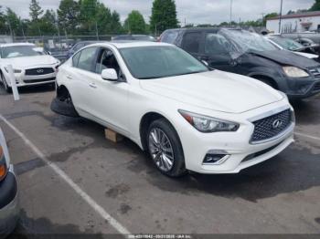  Salvage INFINITI Q50