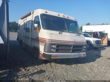  Salvage GMC Motor Home Chassis