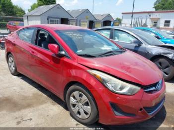  Salvage Hyundai ELANTRA