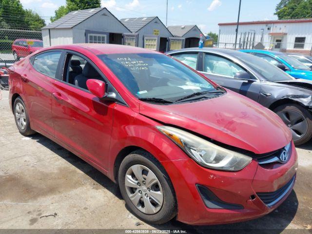  Salvage Hyundai ELANTRA