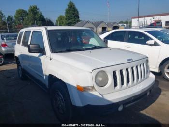  Salvage Jeep Patriot