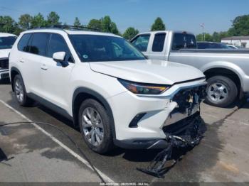  Salvage Toyota Grand Highlander