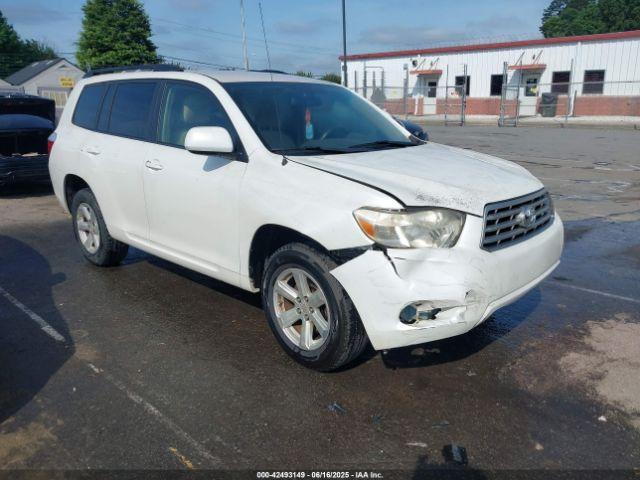  Salvage Toyota Highlander