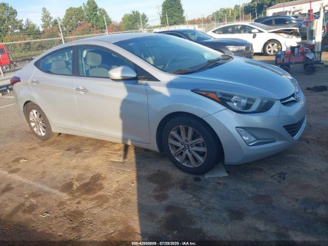  Salvage Hyundai ELANTRA